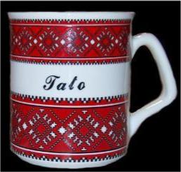Ukrainian Ceramic Tato Mug