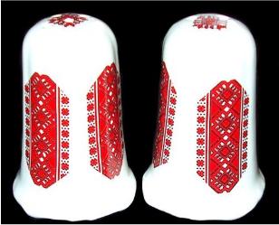 Ukrainian Salt and Pepper Shakers 2