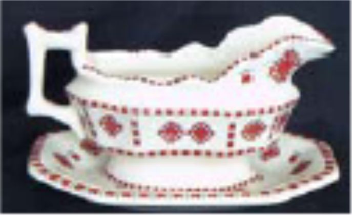 Ukrainian Ceramic Gravy Boat