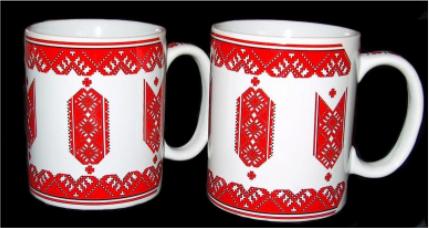 Ukrainian Ceramic Coffee Mugs 2