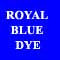 Royal Blue Dye