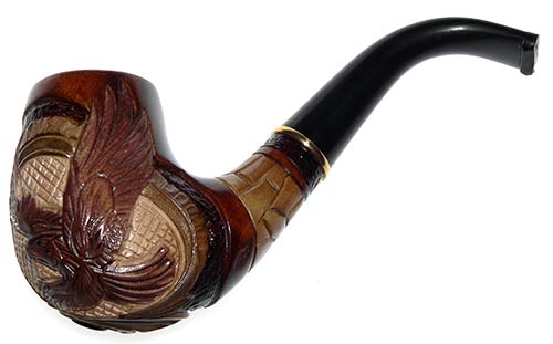 Ukrainian Wooden Carved Pipe