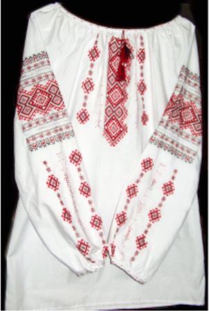 Ladies Ukrainian Blouse: L52