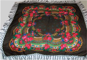 Traditional Ukrainian Shawl